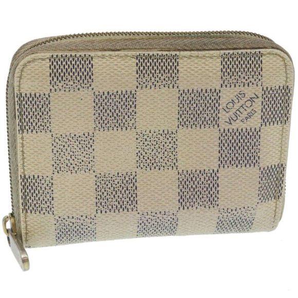 LOUIS VUITTON Damier Azur Zippy Coin Purse - Picture 1 of 12